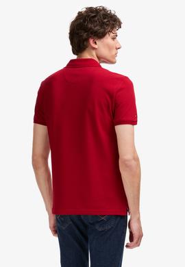 Erkek Bordo Basic Tişört - 50322304373