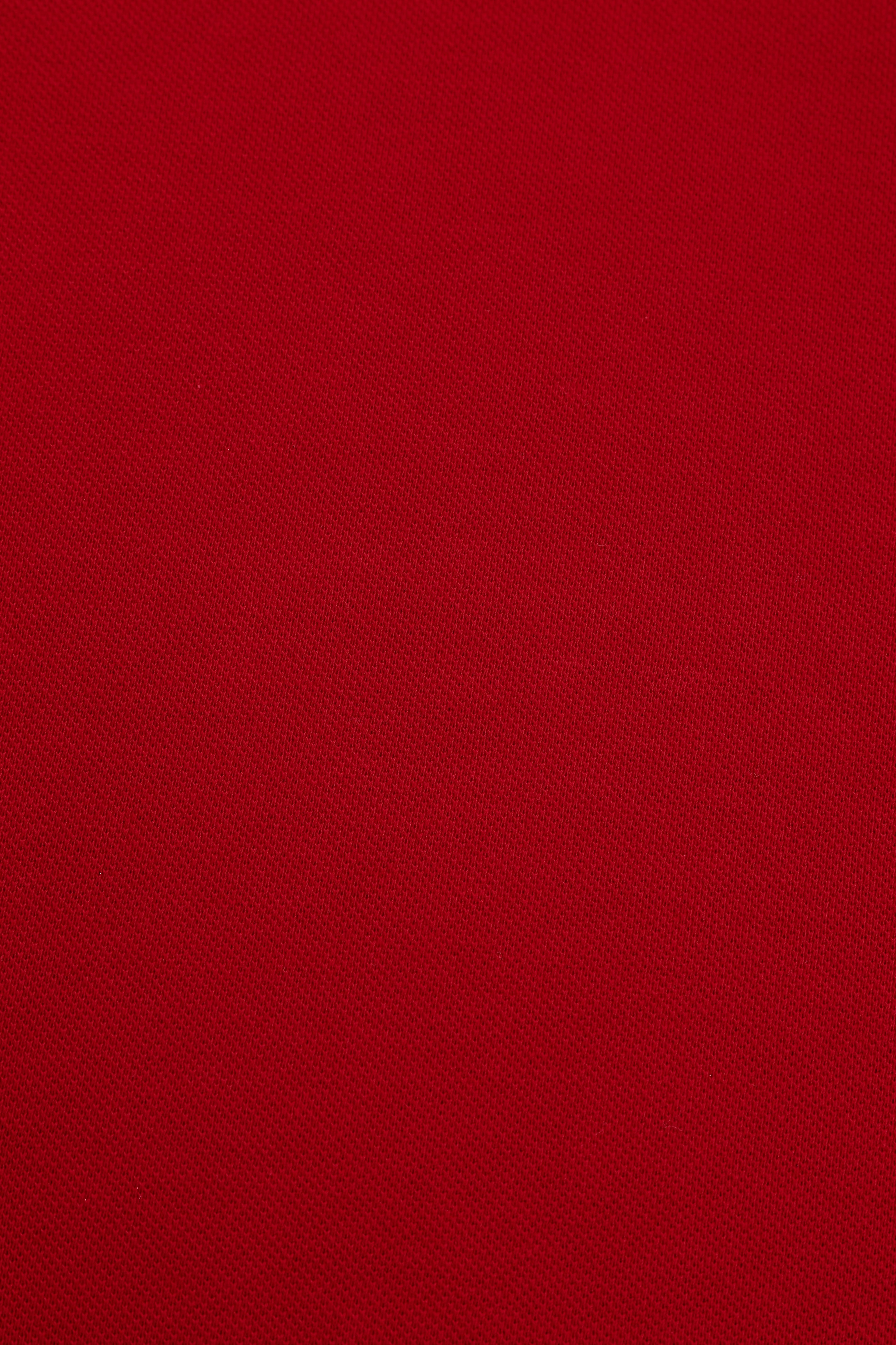 Erkek Slim Fit Polo Yaka Bordo Basic Tişört - Image 7