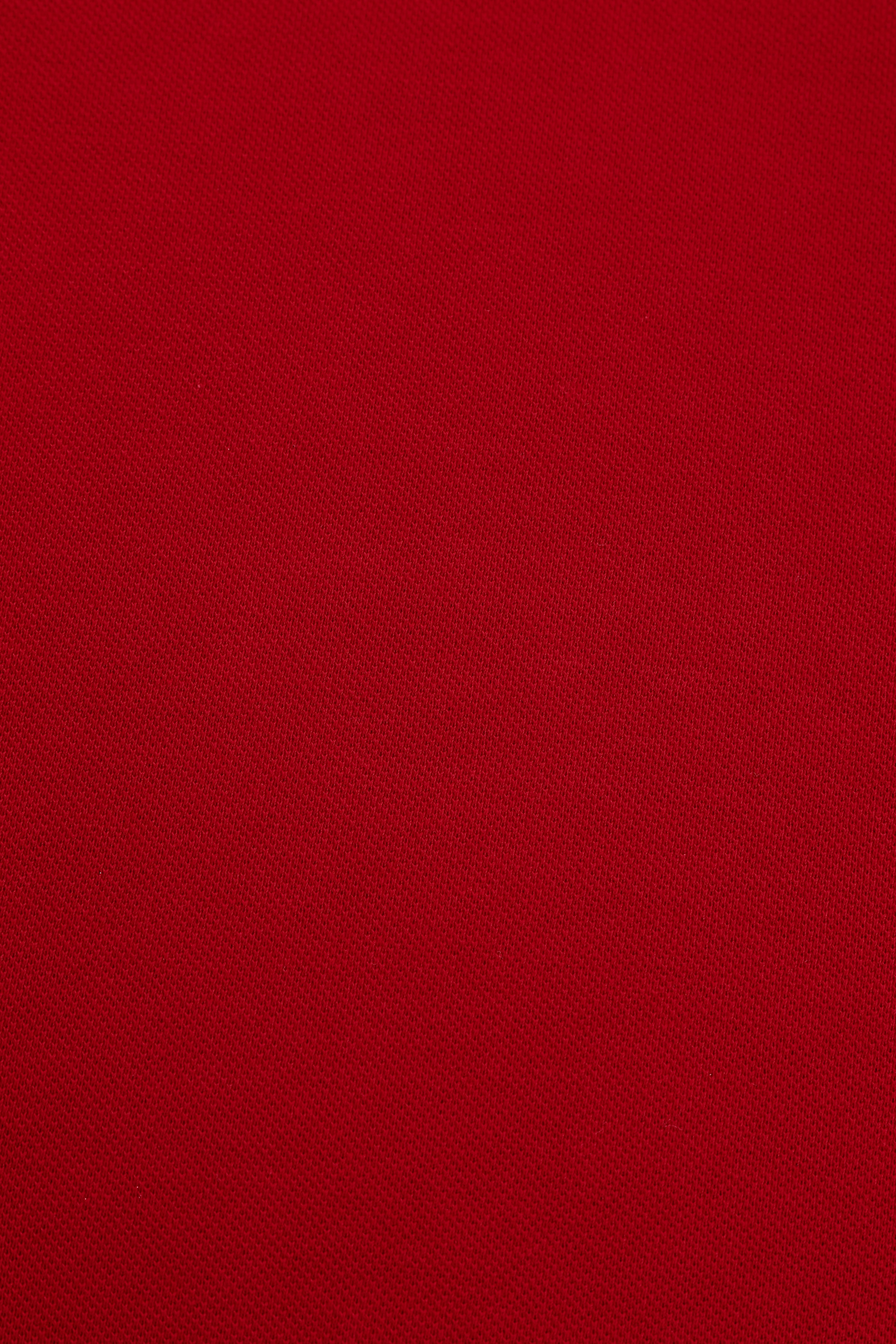 Erkek Slim Fit Polo Yaka Bordo Basic Tişört