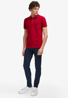 Erkek Bordo Basic Tişört - 50322304373