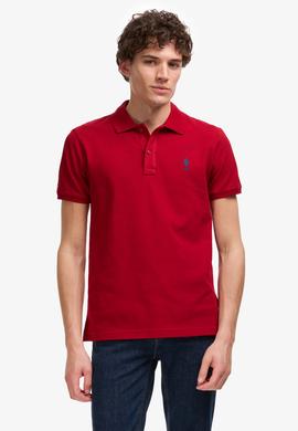 Erkek Bordo Basic Tişört - 50322304373