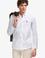 Erkek Beyaz Uzun Kollu Basic Gömlek