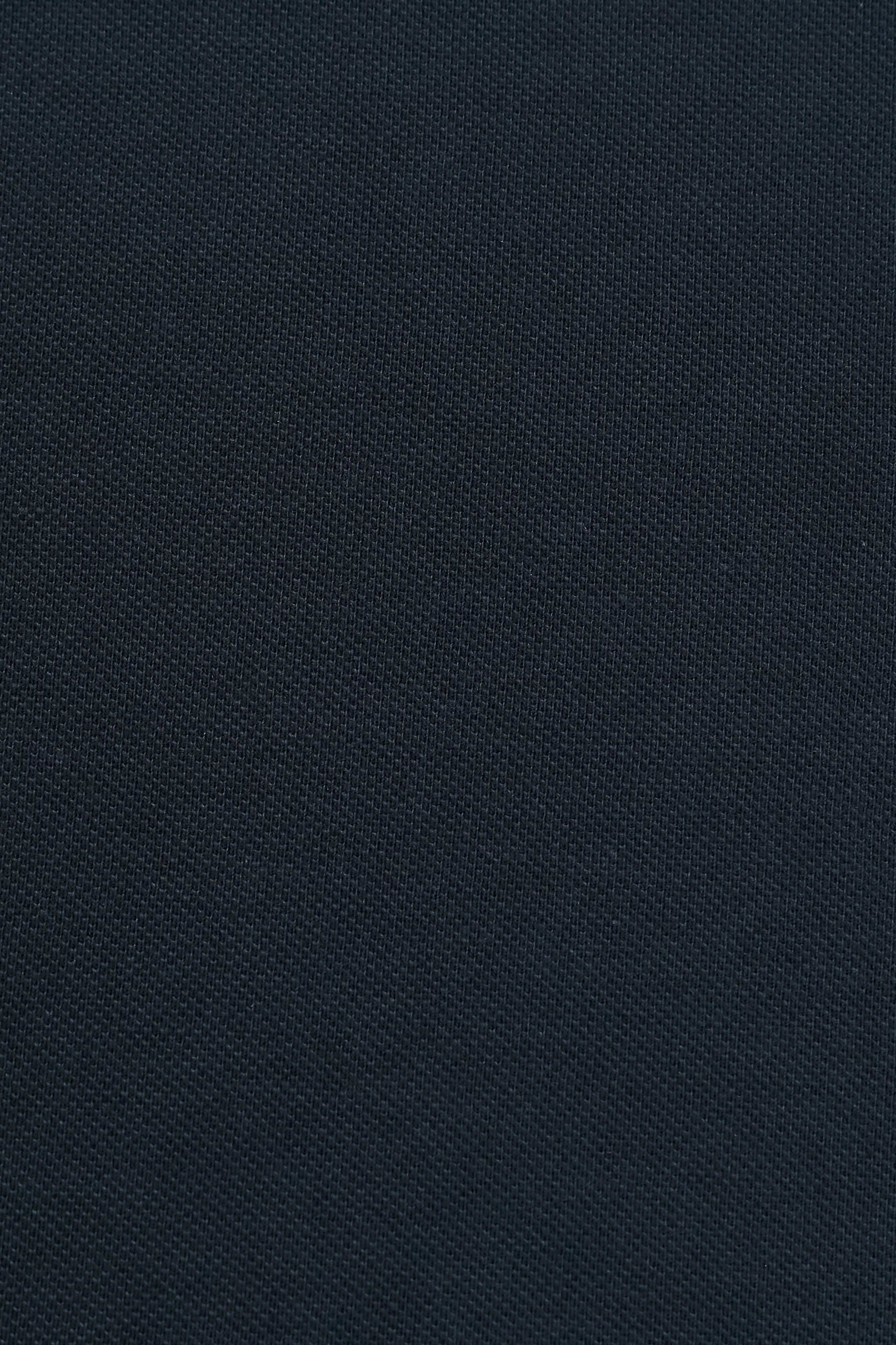 Erkek Slim Fit Polo Yaka Koyu Lacivert Basic Tişört - Image 7