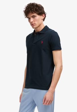 Erkek Koyu Lacivert Basic Tişört - 50322347342