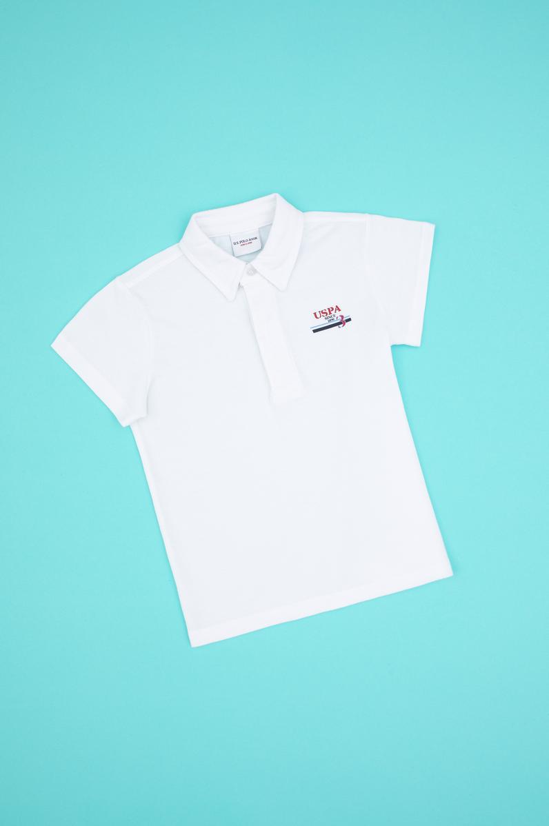 Erkek Çocuk Beyaz Tişört