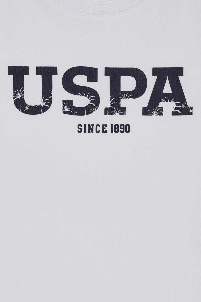 Erkek Çocuk Beyaz Basic Tişört