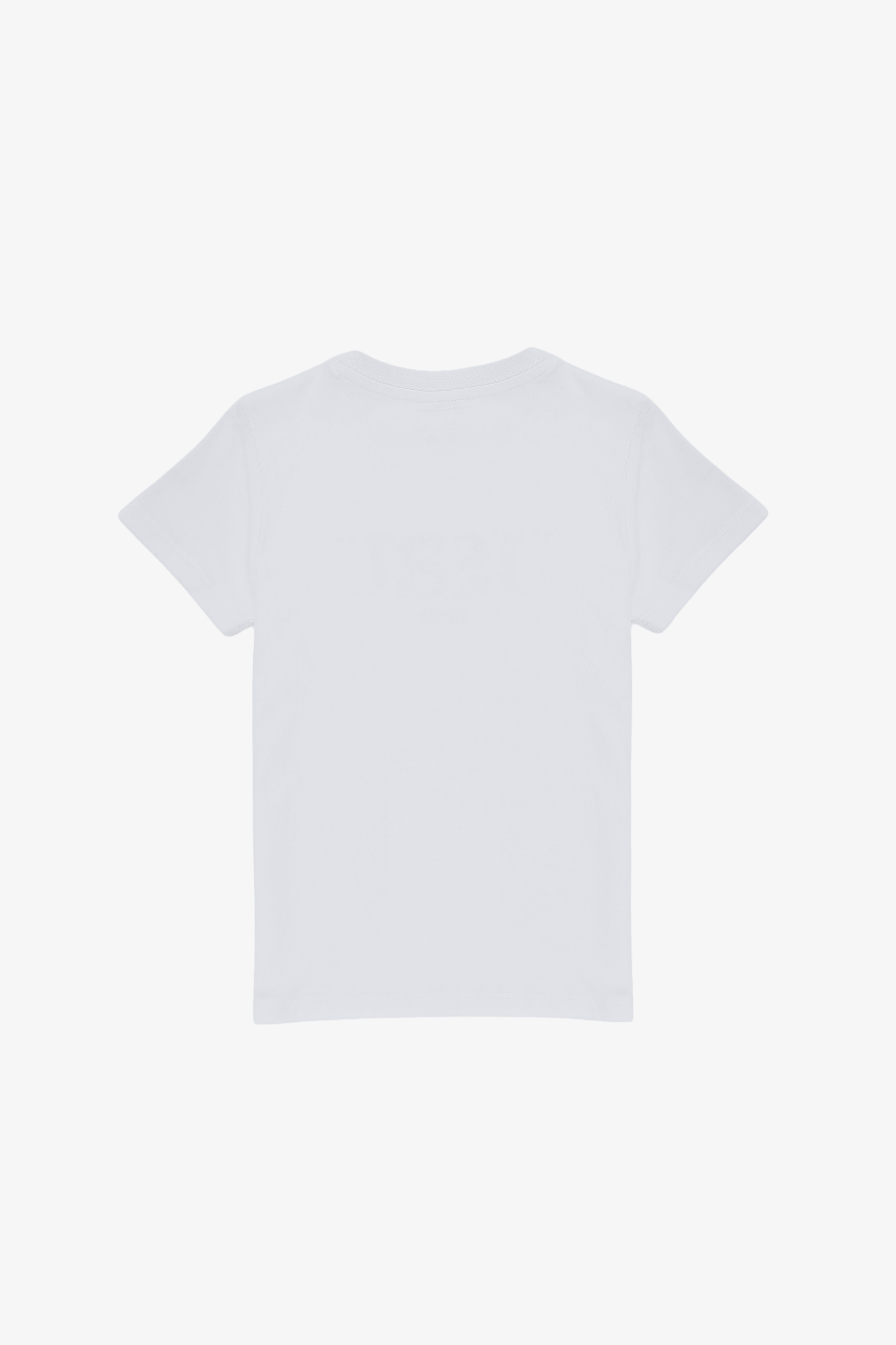 Erkek Çocuk Beyaz Basic Tişört - 50325607030