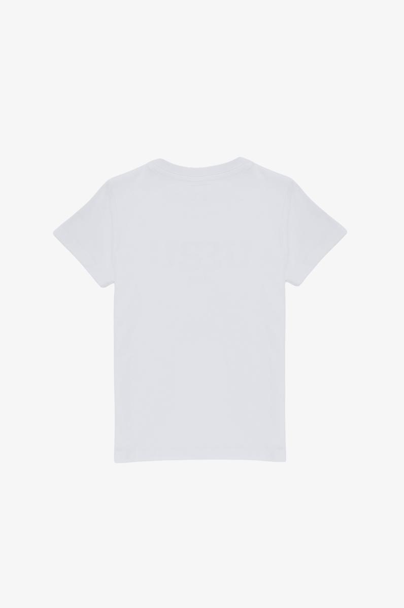 Erkek Çocuk Beyaz Basic Tişört