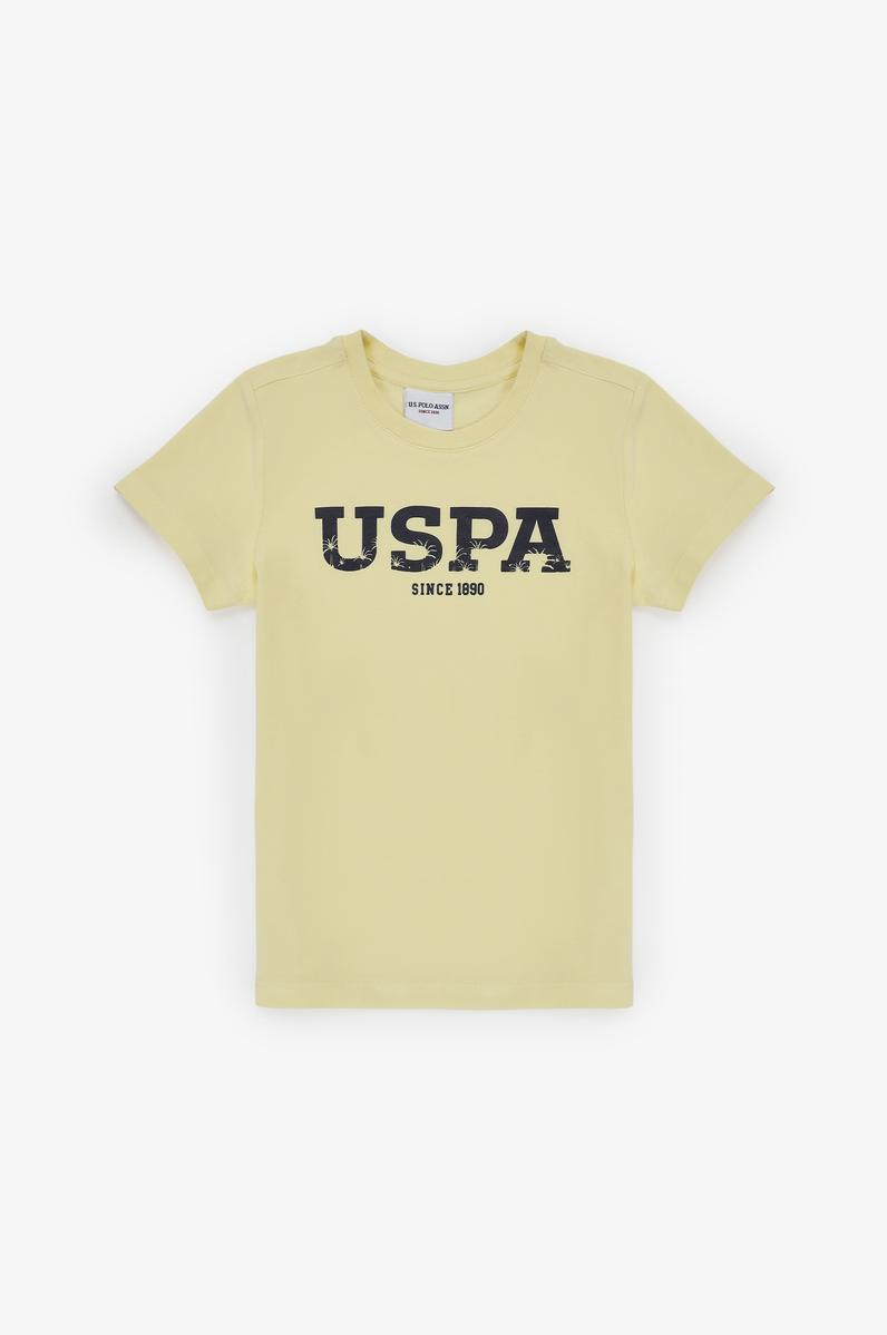 Erkek Çocuk Açık Sarı Basic Tişört