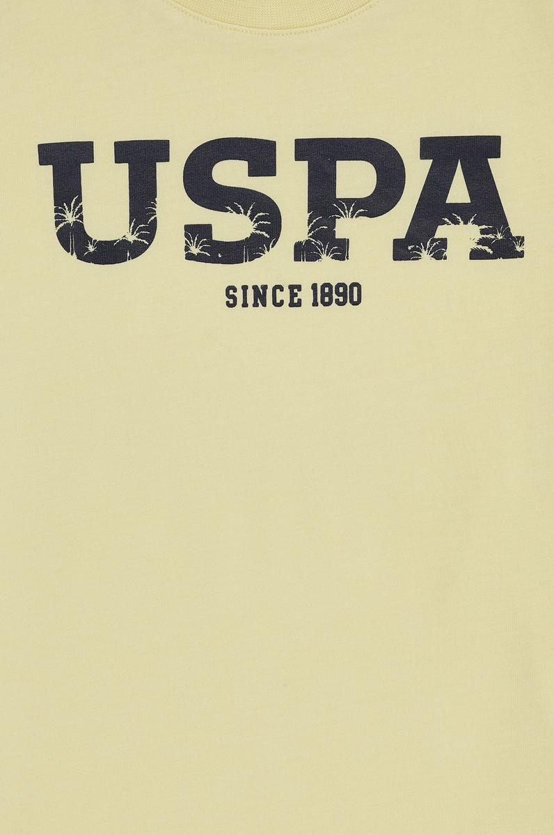 Erkek Çocuk Açık Sarı Basic Tişört