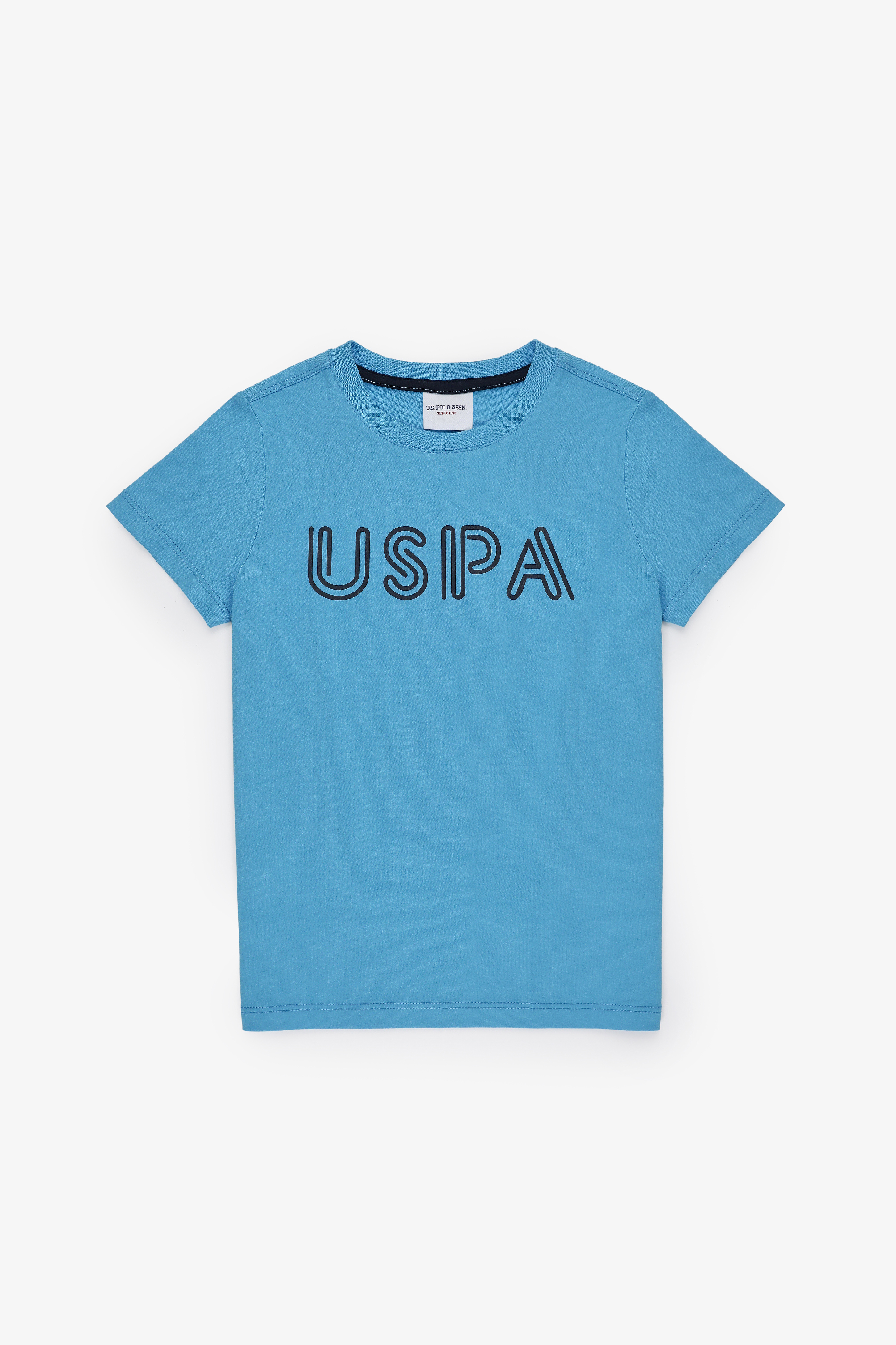 Erkek Çocuk Kobalt Mavi Basic Tişört