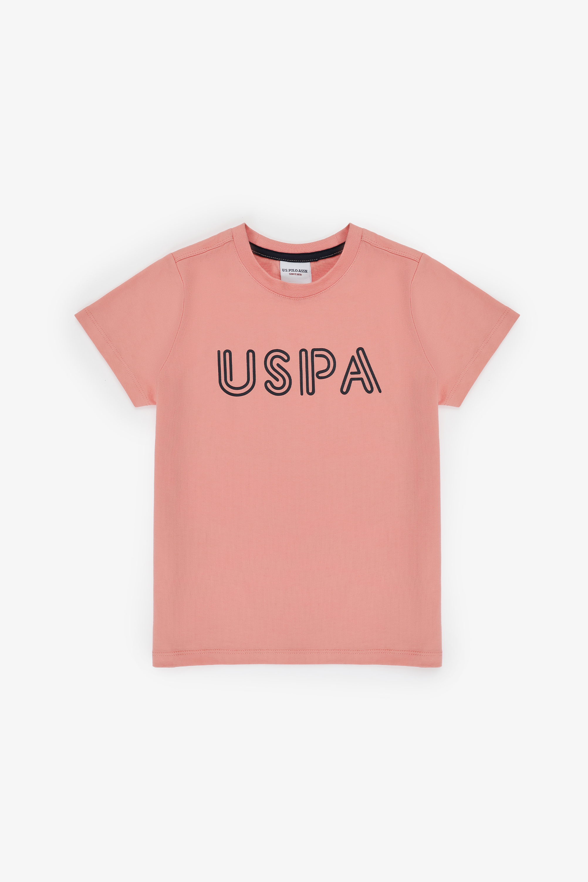 Erkek Çocuk Somon Basic Tişört