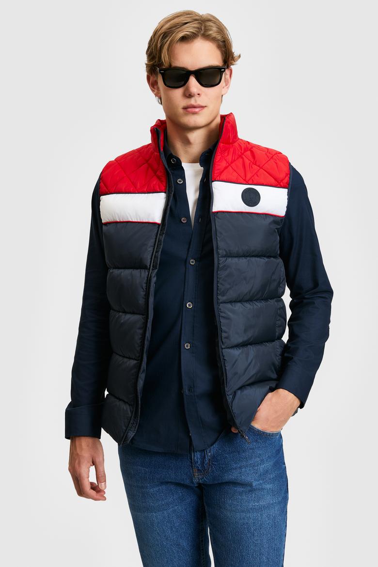 Erkek Lacivert Yelek