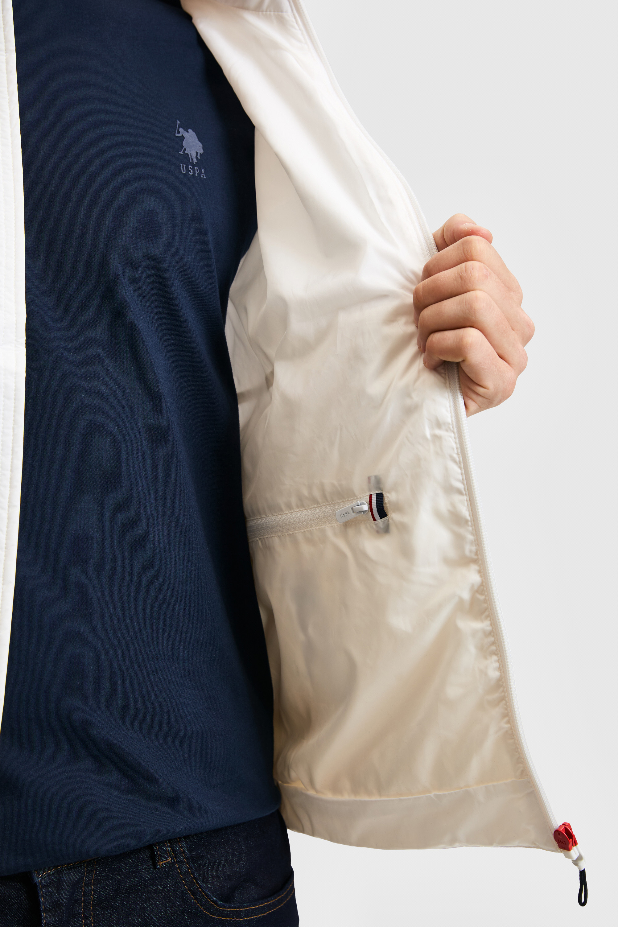 Erkek Beyaz Mont - 50319226001