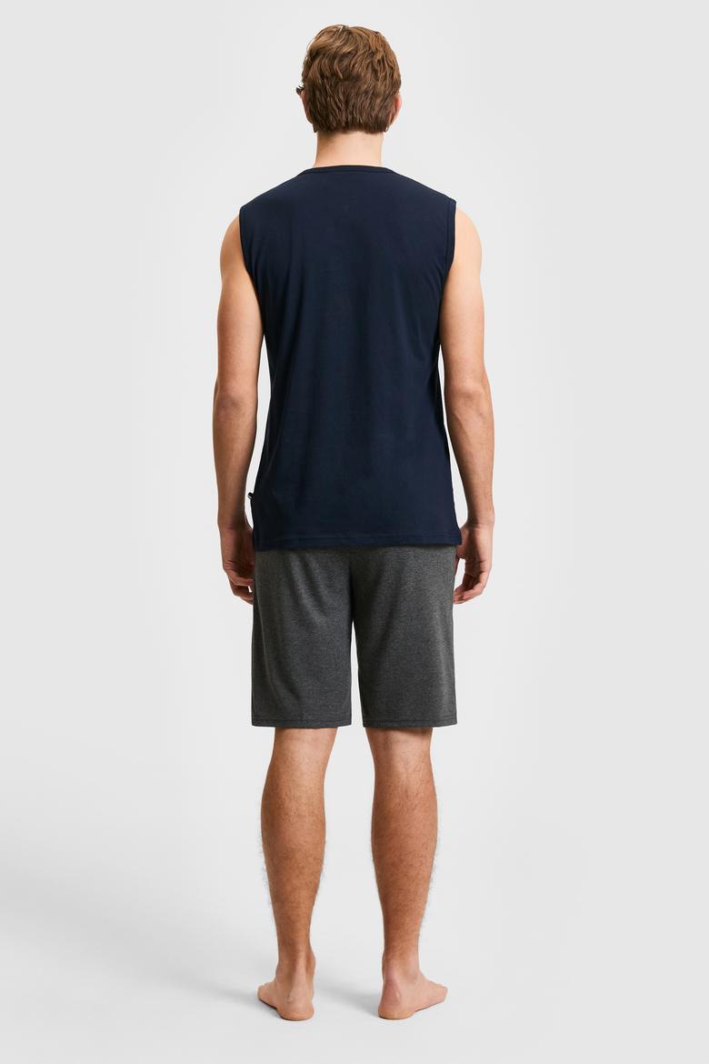 Erkek Lacivert Pijama Takımı - 50326140006