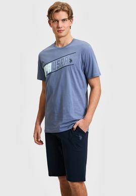 Erkek İndigo Pijama Takımı - 50326136006