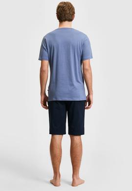 Erkek İndigo Pijama Takımı - 50326136006