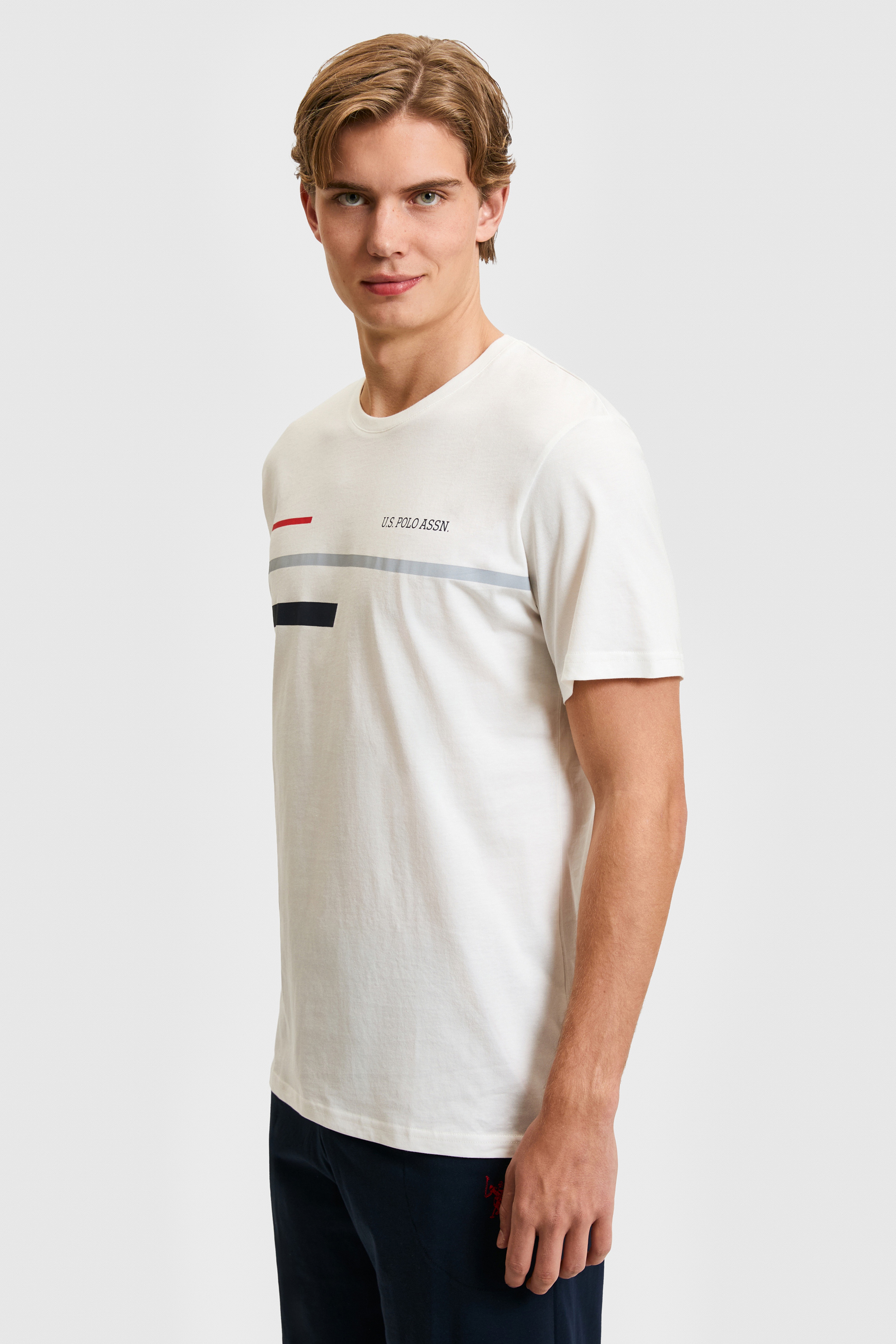 Erkek Beyaz Pijama Takımı