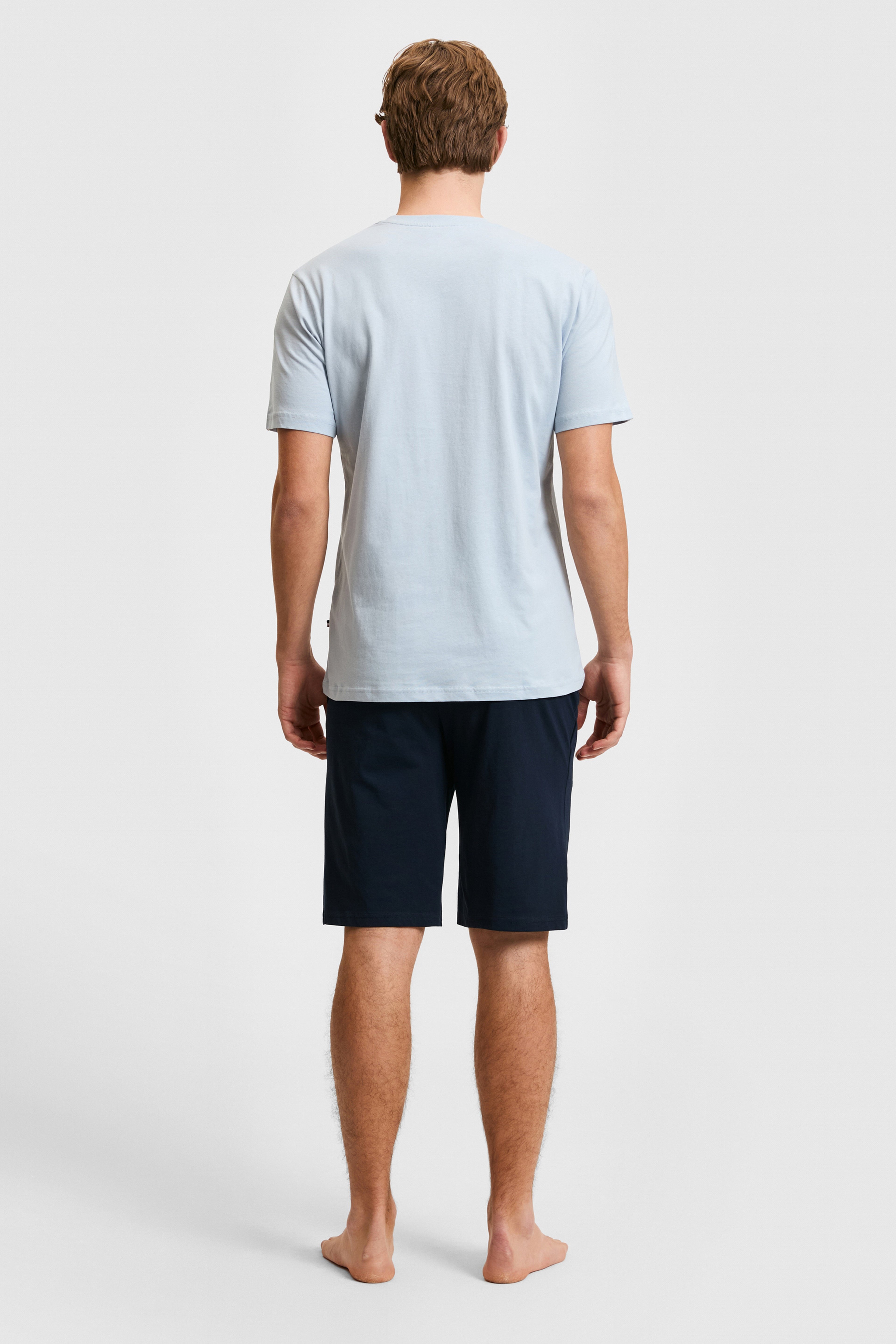 Erkek Açık Mavi Pijama Takımı - Image 5