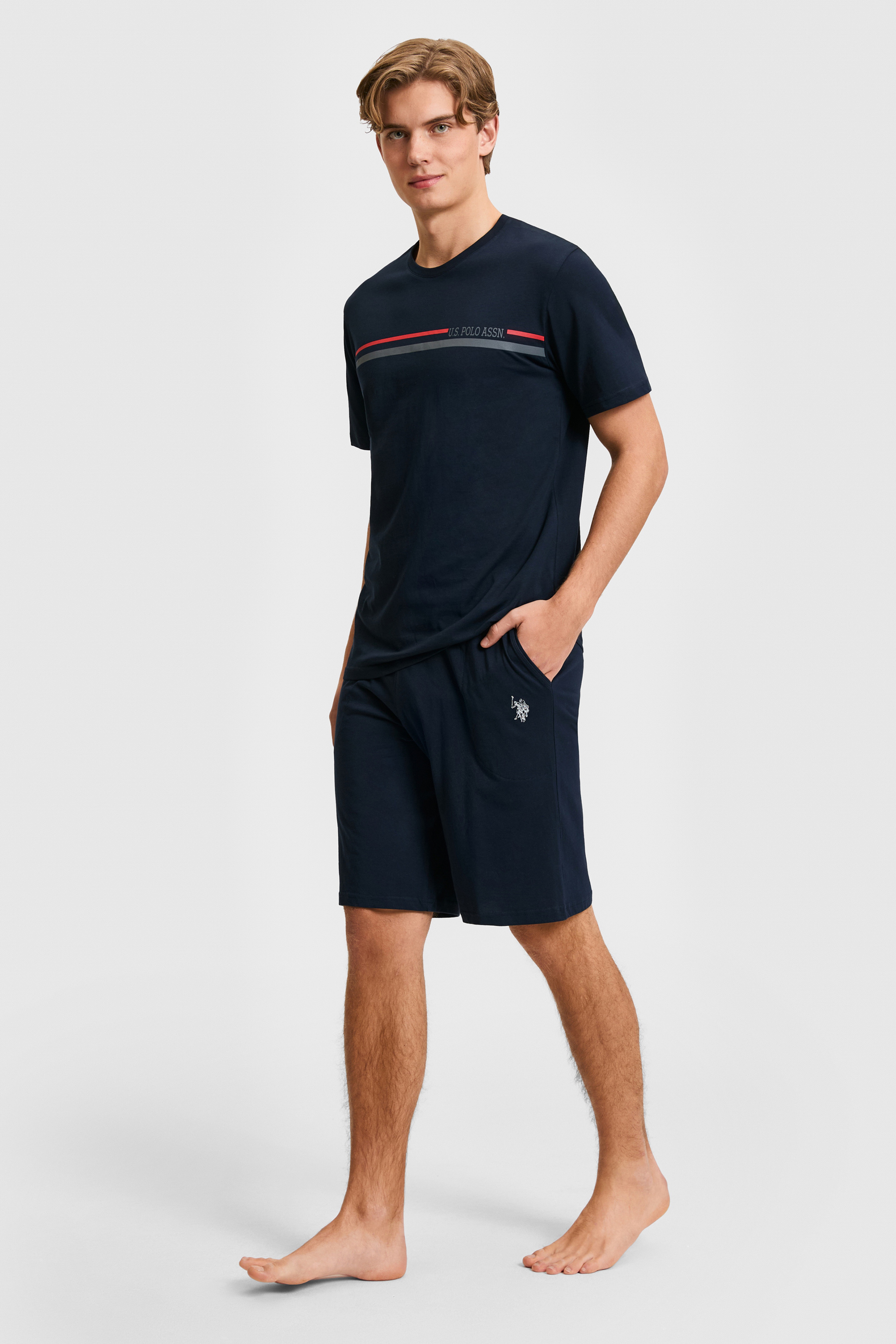 Erkek Lacivert Pijama Takımı - Image 3