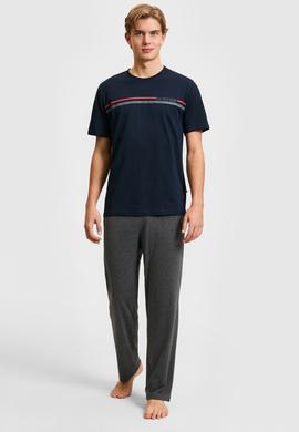 Erkek Lacivert Pijama Takımı - 50326145007