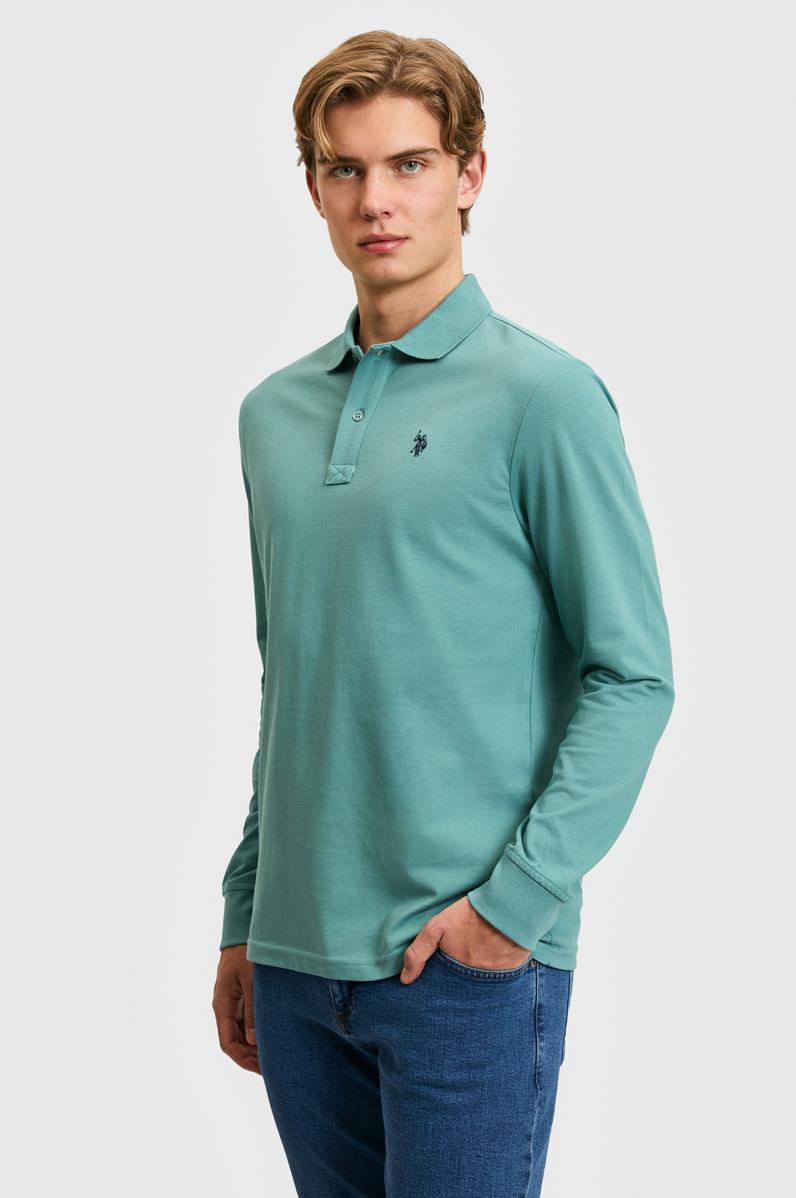 Erkek Mint Basic Sweatshirt