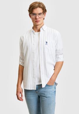 Erkek Açık Mavi Uzun Kollu Gömlek - 50320270006