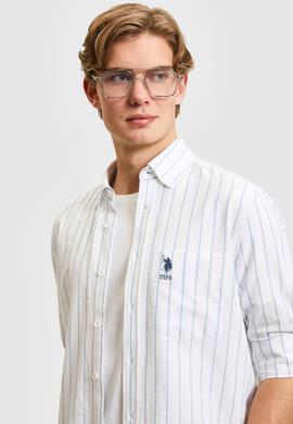 Erkek Açık Mavi Uzun Kollu Gömlek - 50320270006