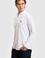 Erkek Beyaz Uzun Kollu Basic Gömlek
