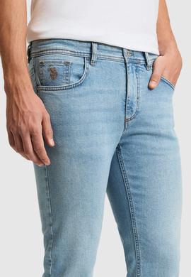 Erkek Açık Mavi Jean Pantolon - 50321485053