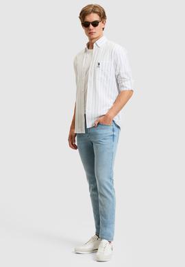 Erkek Açık Mavi Jean Pantolon - 50321485053