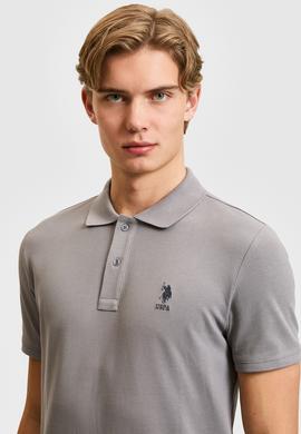 Erkek Gri Basic Tişört - 50322304054