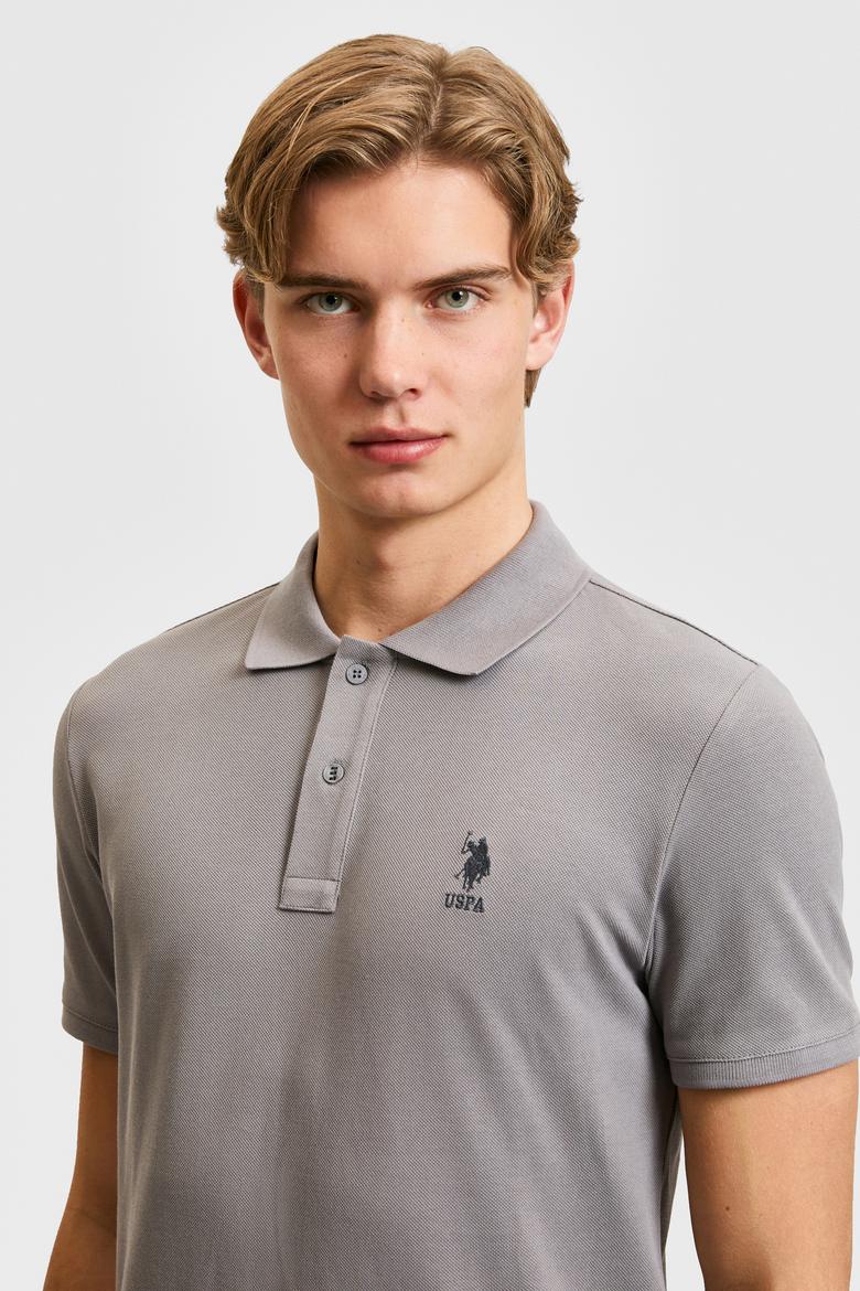 Erkek Gri Basic Tişört - 50322304054