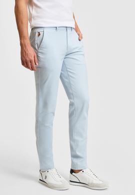 Erkek Açık Mavi Kanvas / Chino Pantolon - 50322310017