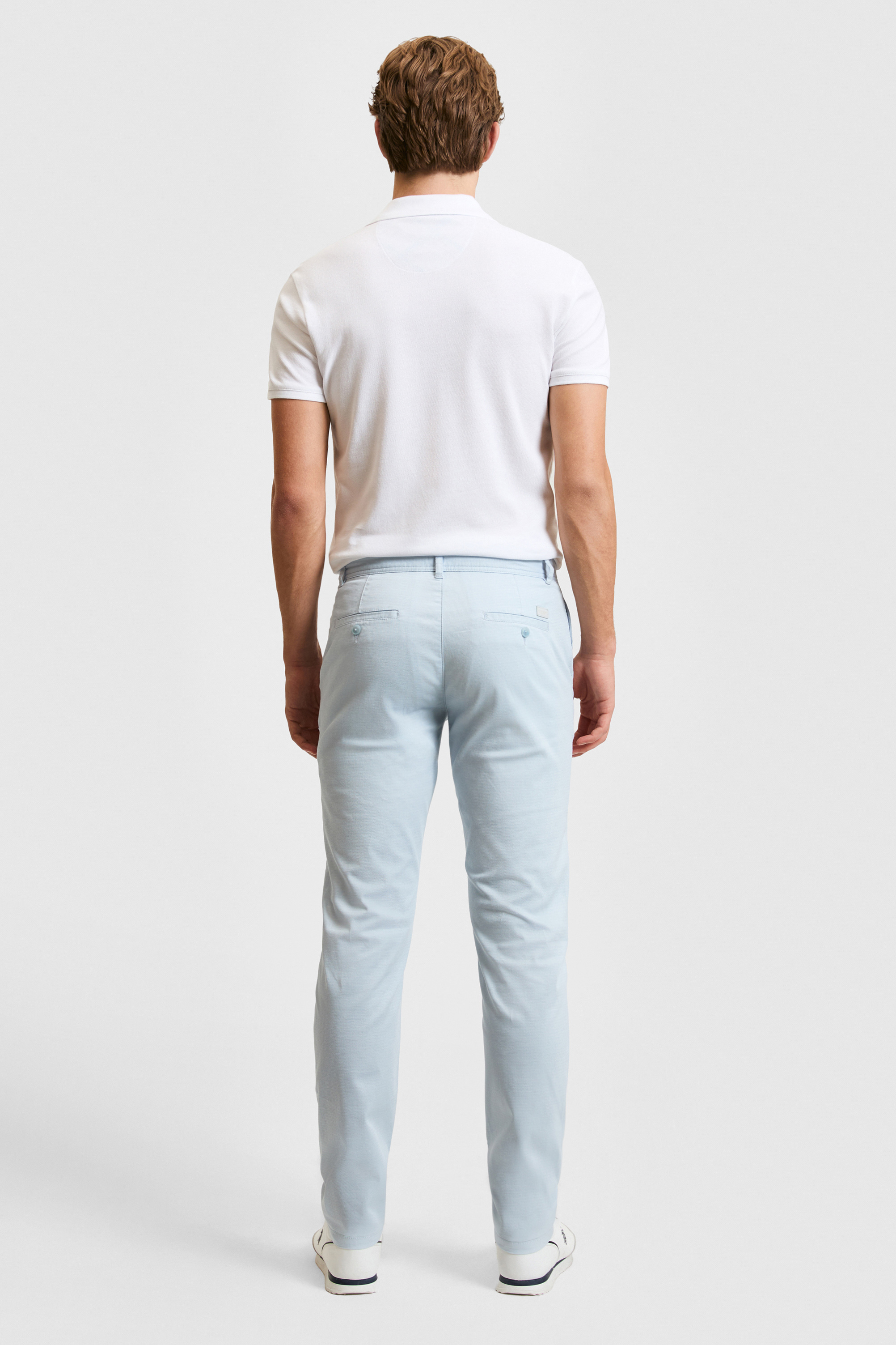 Erkek Açık Mavi Kanvas / Chino Pantolon - 50322310017