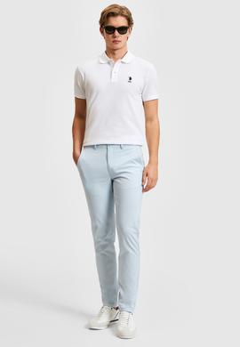 Erkek Açık Mavi Kanvas / Chino Pantolon - 50322310017