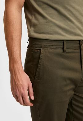 Erkek Koyu Haki Dokuma Şort - 50322320065