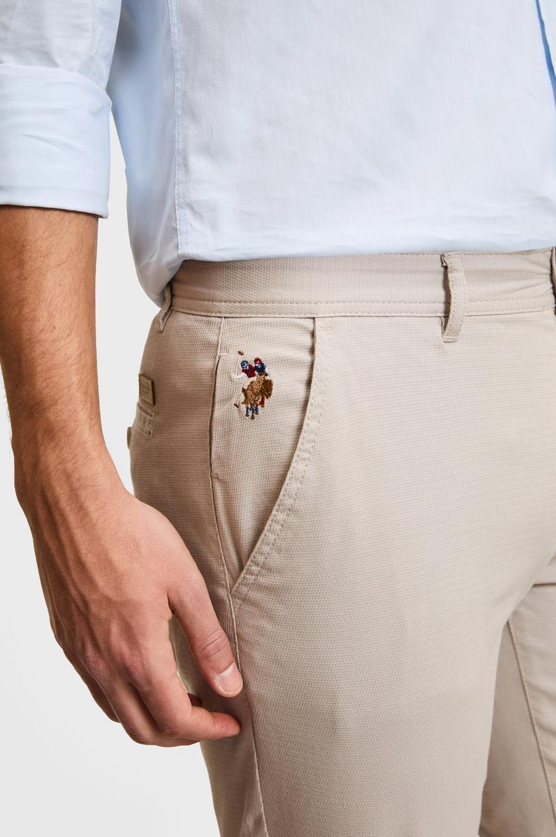 Erkek Taş Kanvas / Chino Pantolon