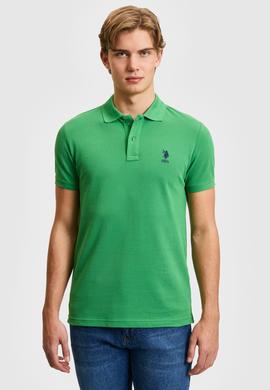 Erkek Yeşil Basic Tişört - 50322304404