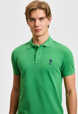 Erkek Yeşil Basic Tişört - 50322304404