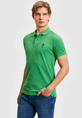 Erkek Yeşil Basic Tişört - 50322304404