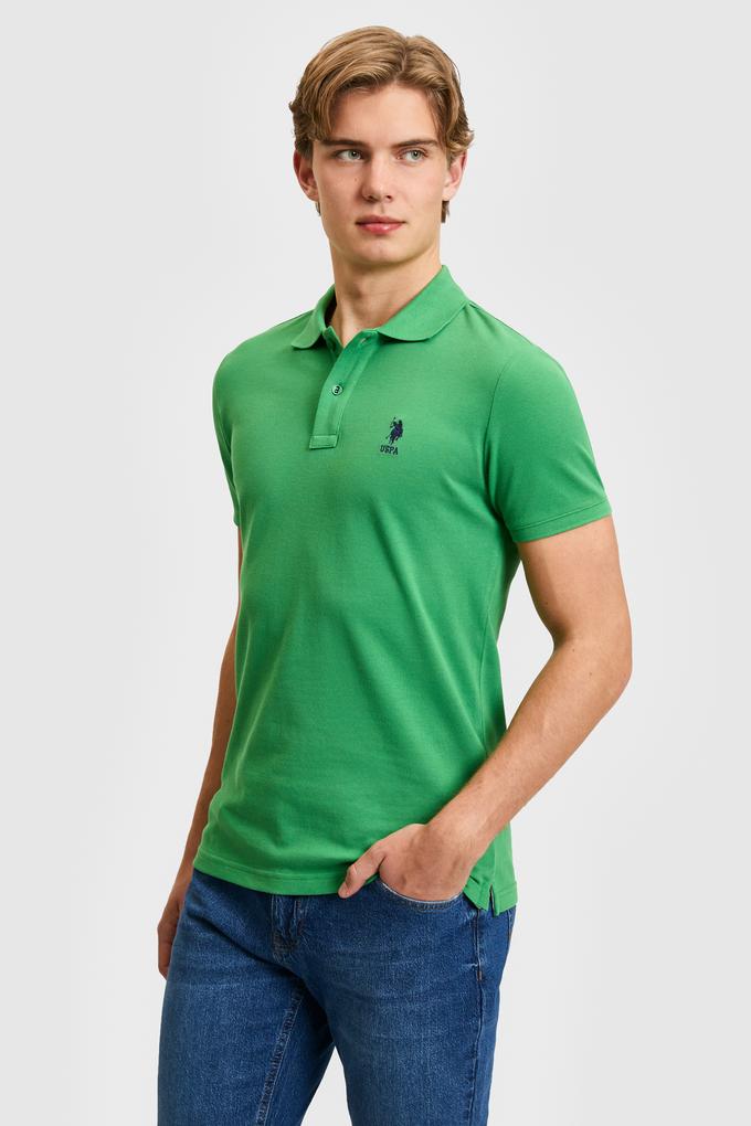 Erkek Yeşil Basic Tişört