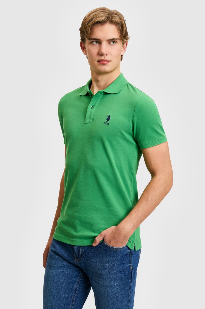 Erkek Yeşil Basic Tişört