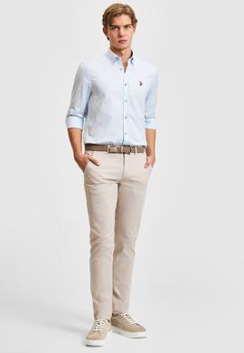 Erkek Taş Kanvas / Chino Pantolon - 50322310381