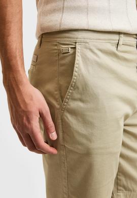 Erkek Açık Haki Dokuma Şort - 50322320075