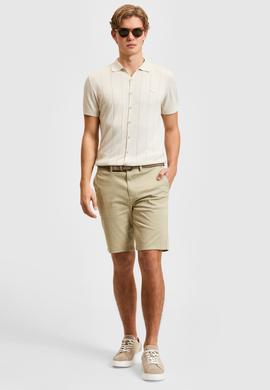 Erkek Açık Haki Dokuma Şort - 50322320075