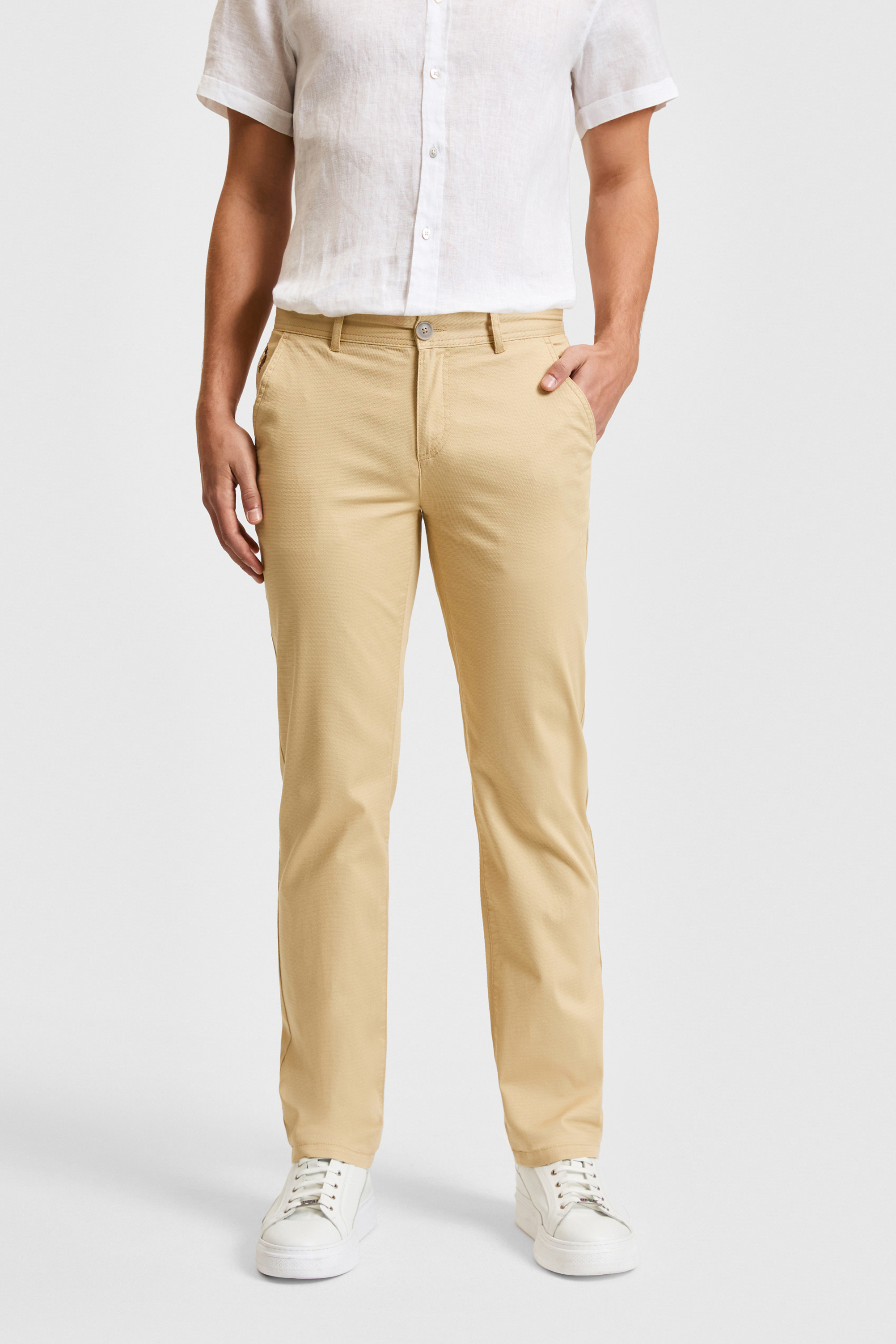 Erkek Bej Kanvas / Chino Pantolon - 50322335144