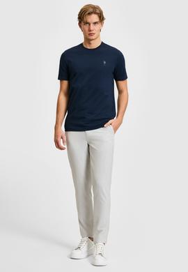 Erkek Açık Gri Kanvas Pantolon - 50322361542