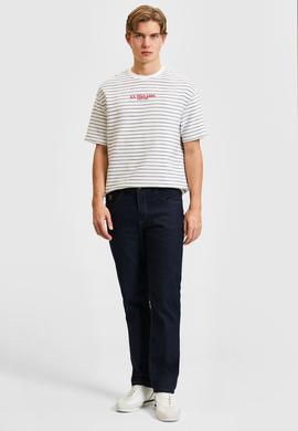 Erkek Koyu Mavi Jean Pantolon - 50323629033