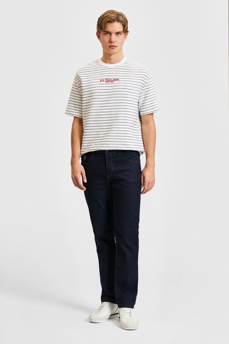 Erkek Koyu Mavi Jean Pantolon - 50323629033